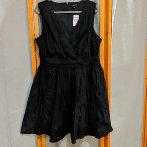 Balck Cotton Sateen Torrid Dress